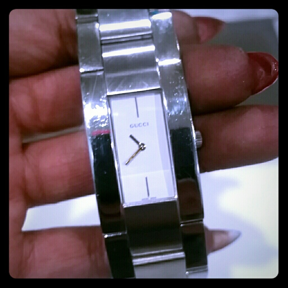 Gucci stainless steel watch